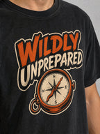 Wildly Unprepared Premium Shirt - Black - printed fabric detail