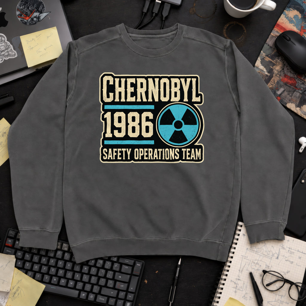Chernobyl 1986 Safety Operations Sweatshirt — Pepper
