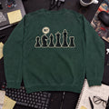 Chess Ni Sweatshirt — Bottle Green