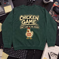 Chicken Game Sweatshirt — Bottle Green