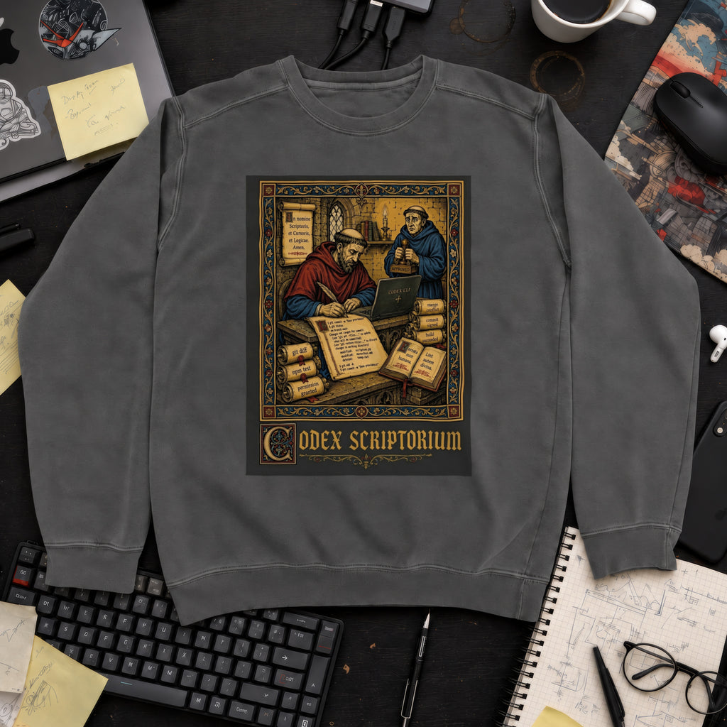 Codex Scriptorium Sweatshirt — Pepper