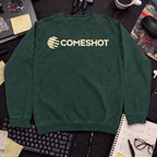 Comeshot Sweatshirt sweatshirt — Bottle Green