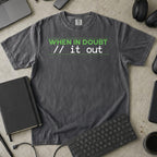 comment it out Premium Shirt — pepper Premium Shirt mock-up