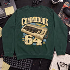 Commodore 64 Sweatshirt sweatshirt — Bottle Green
