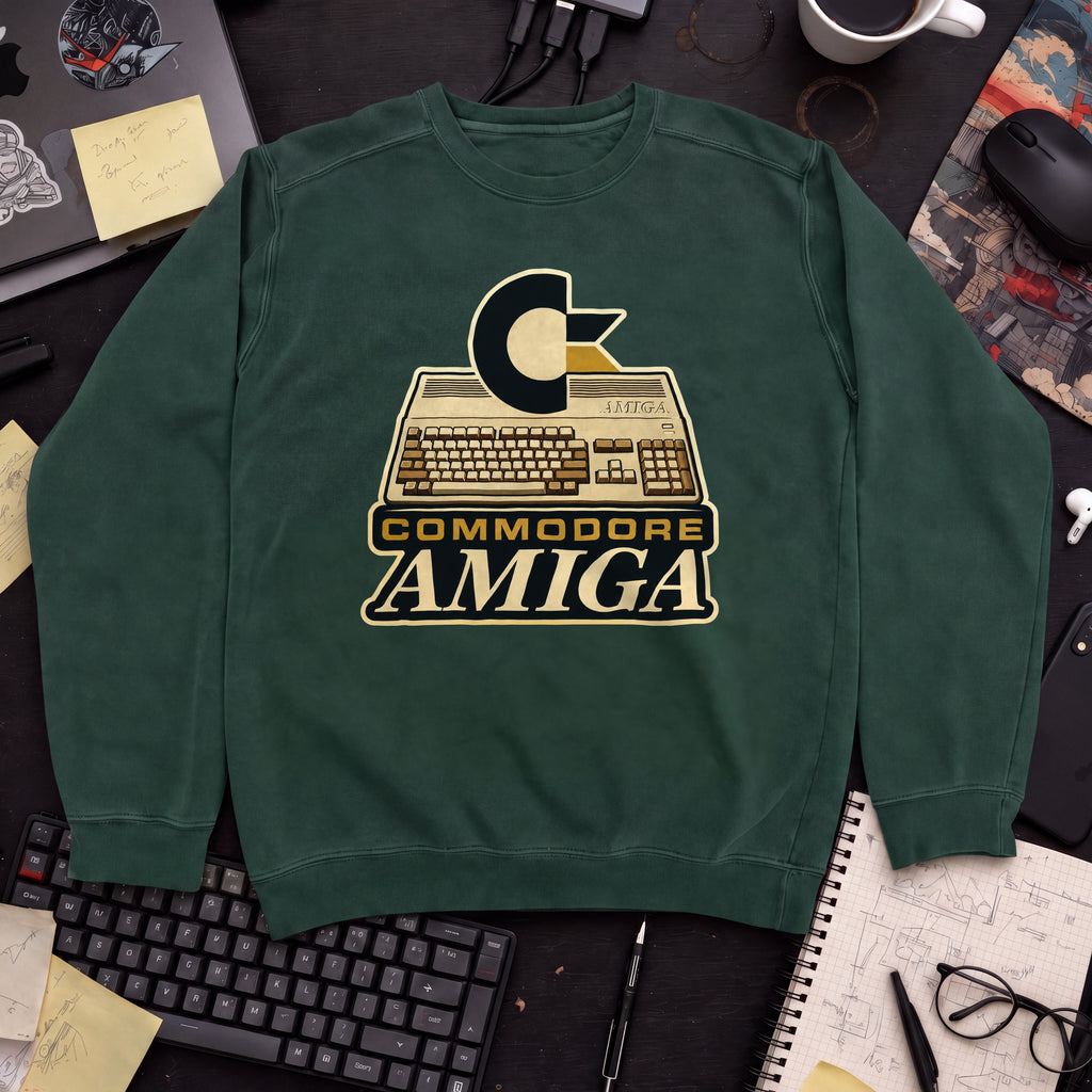Commodore Amiga Sweatshirt sweatshirt — Bottle Green