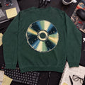 Compact Disc Sweatshirt sweatshirt — Bottle Green