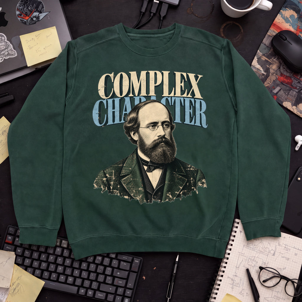 Complex Character Sweatshirt sweatshirt — Bottle Green