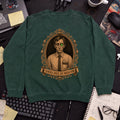 Cursed Since the Migration Sweatshirt sweatshirt — Bottle Green