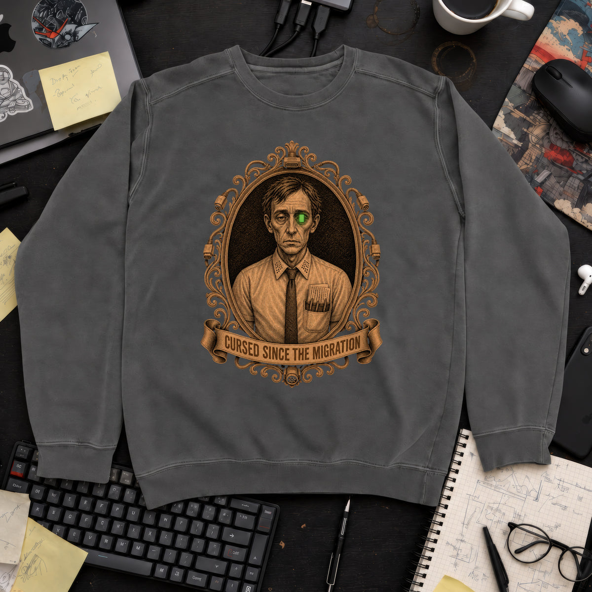 Cursed Since the Migration Sweatshirt sweatshirt — Pepper