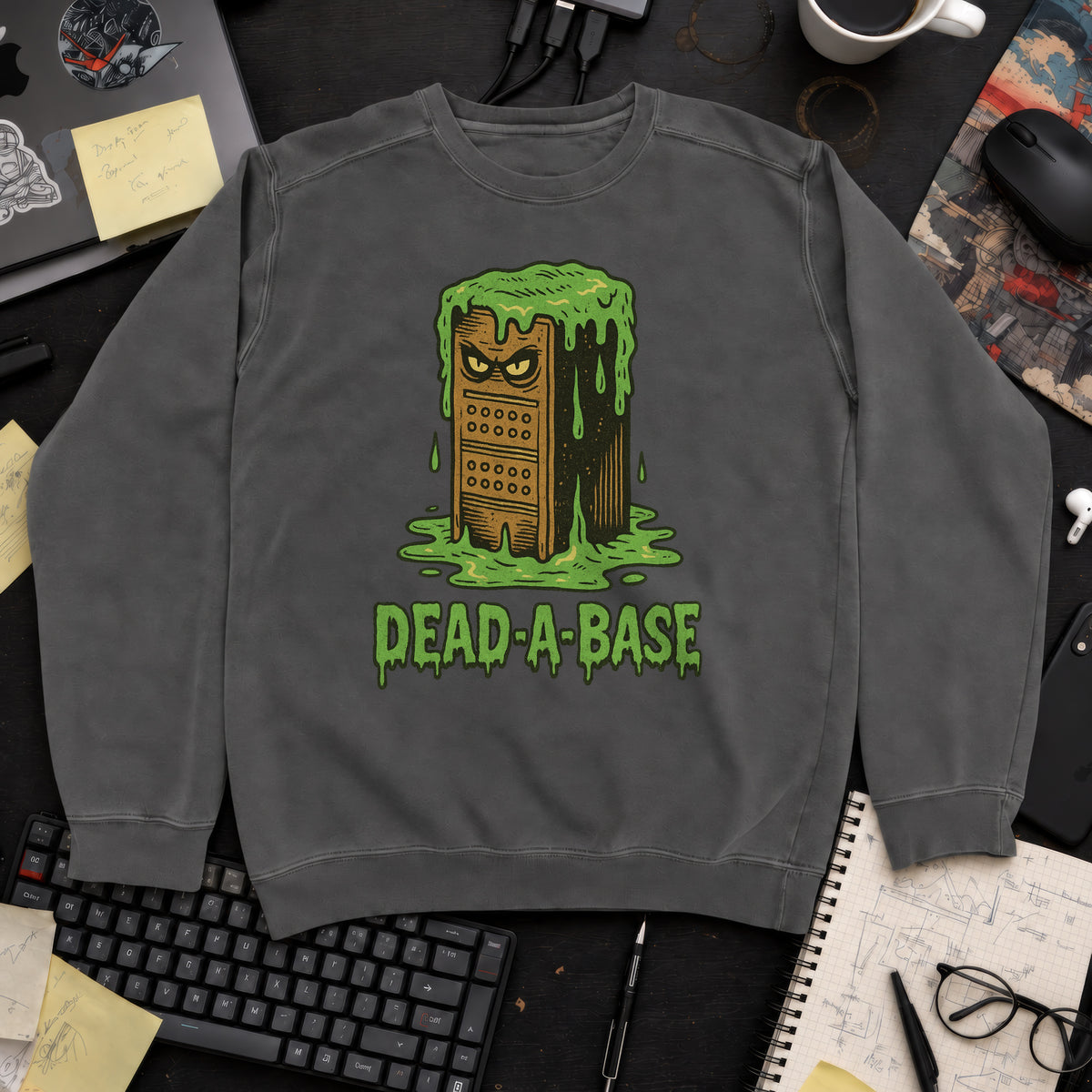 Dead A Base Sweatshirt — Pepper