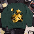Debug Duck Midnight Sweatshirt — Bottle Green