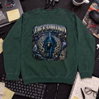 DeepMind Bootleg Sweatshirt — Bottle Green