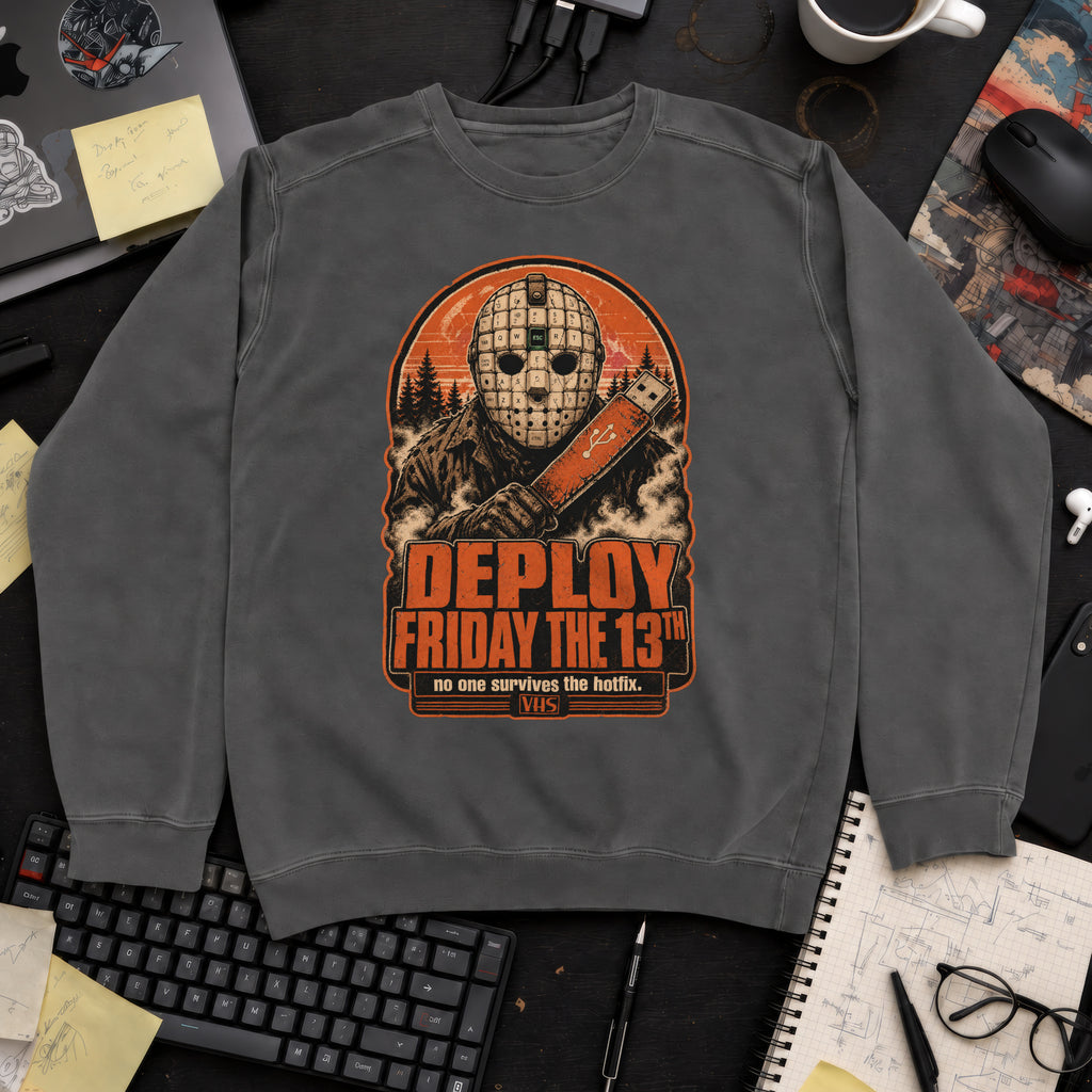 Deploy Friday the 13th Sweatshirt sweatshirt — Pepper