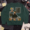 Developer Daily Schedule Sweatshirt — Bottle Green