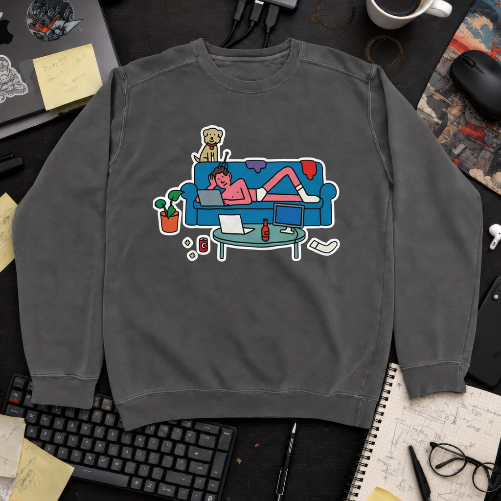 Developer Living Room Sweatshirt — Pepper