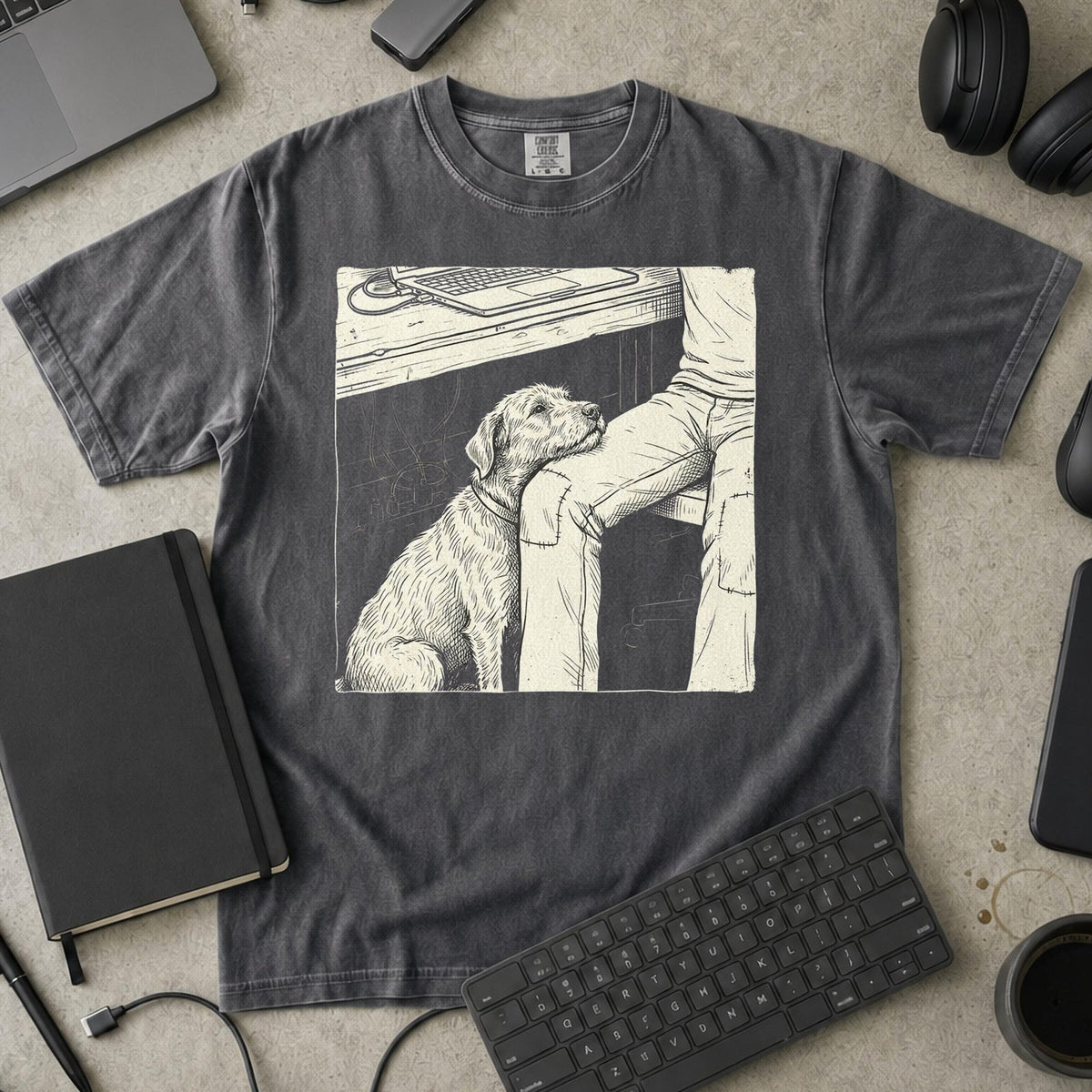 Developer's Best Friend Premium Shirt — pepper Premium Shirt mock-up