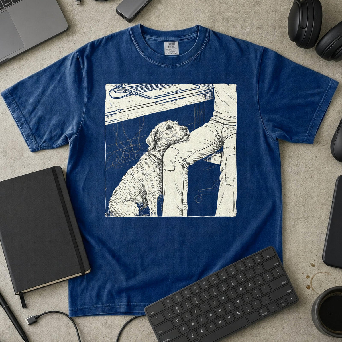 Developer's Best Friend Premium Shirt — true navy Premium Shirt mock-up