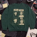 developer vs tester Sweatshirt — Bottle Green