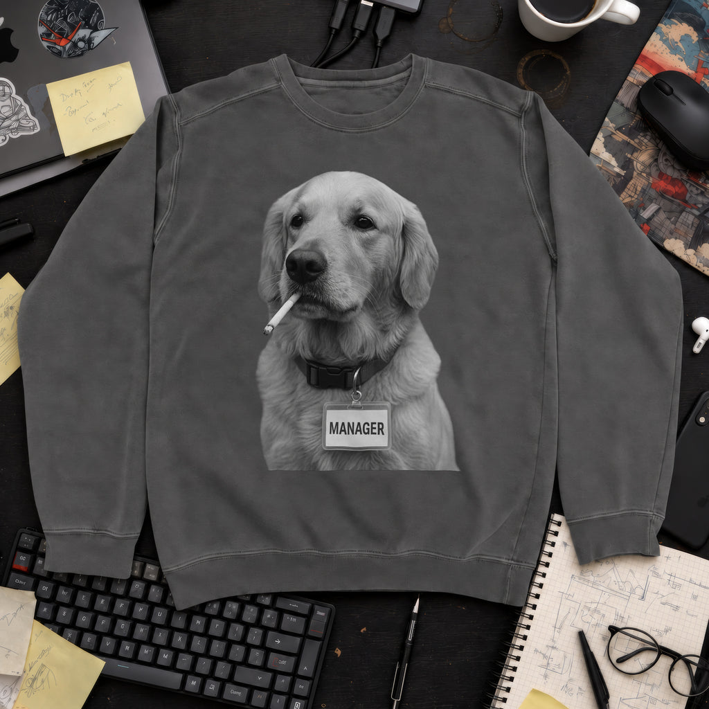 Dog Manager Sweatshirt — Pepper