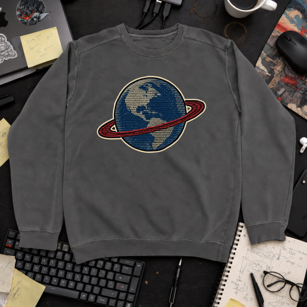 Earth Data Sweatshirt — Pepper