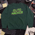 Elite Hacker Sweatshirt — Bottle Green