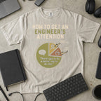 engineer's attention Premium Shirt — ivory Premium Shirt mock-up