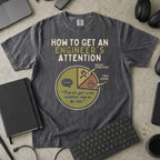 engineer's attention Premium Shirt — pepper Premium Shirt mock-up