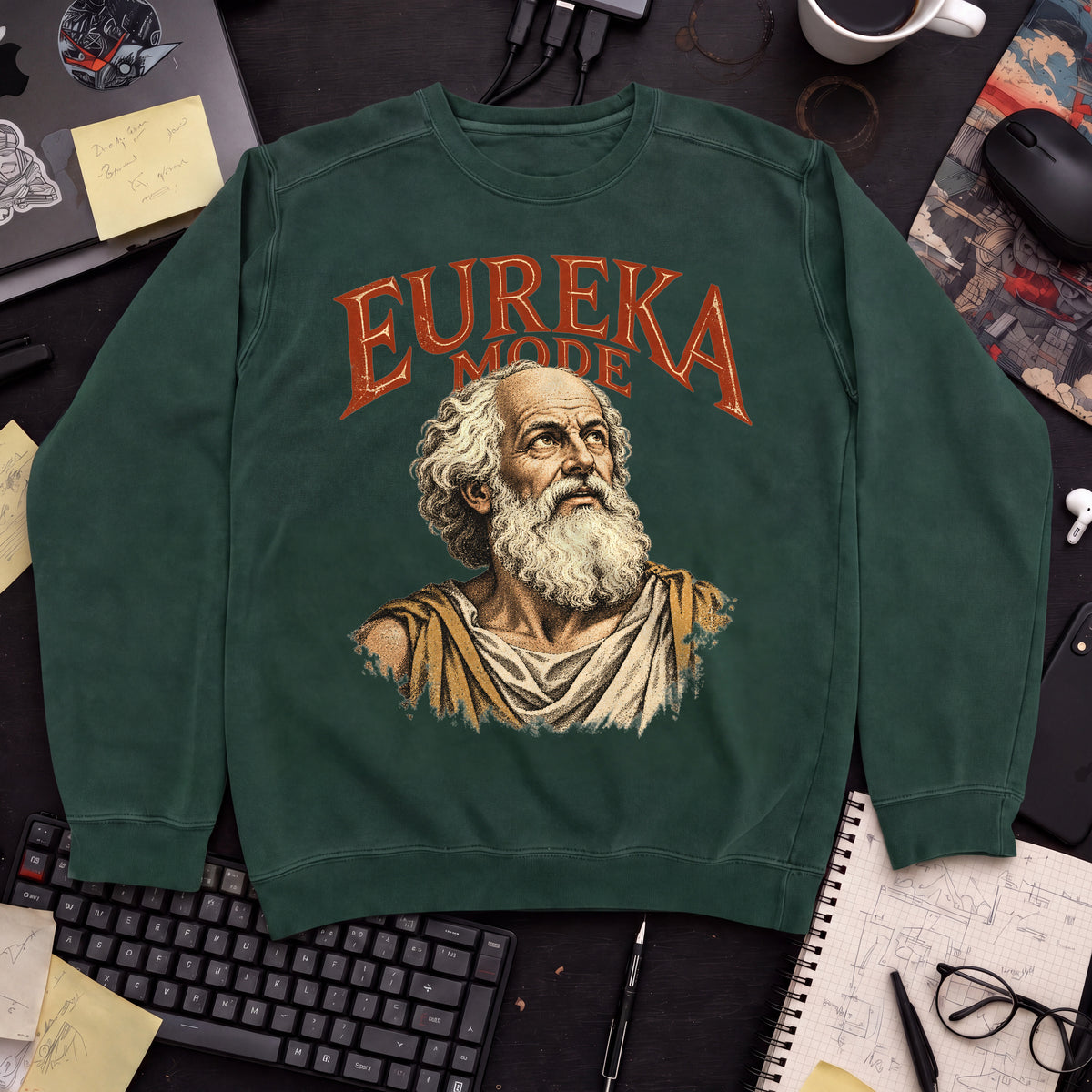 Eureka Mode Sweatshirt sweatshirt — Bottle Green