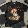 Eureka Mode Shirt — Black Comfort Colors 1717 flat lay