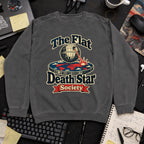 Flat Death Star Society Sweatshirt — Pepper