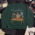 Freedom Bigfoot Coding Sweatshirt — Bottle Green