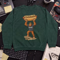 Freedom Bigfoot Hot Dog Press Sweatshirt — Bottle Green