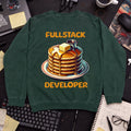 Fullstack Engineer - Pancake Sweatshirt — Bottle Green