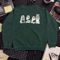 Ghost Team Sweatshirt — Bottle Green