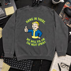Hang In There Next Sprint Sweatshirt sweatshirt — Pepper