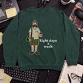 Hardworking Developer Sweatshirt — Bottle Green