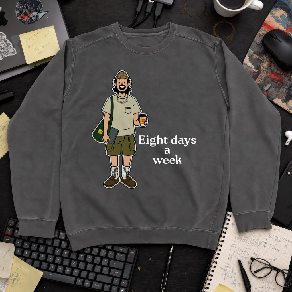 Hardworking Developer Sweatshirt — Pepper