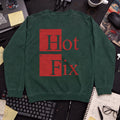 Hot Fix Sweatshirt — Bottle Green