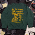 HR Training Sweatshirt — Bottle Green