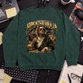 Hugging Face Artist Bootleg Sweatshirt — Bottle Green