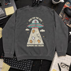 Humans Are Weird Sweatshirt — Pepper