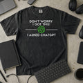 i asked chapgpt Premium Shirt — black Premium Shirt mock-up
