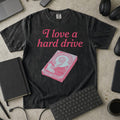 I Love A Hard Drive Premium Shirt — black Premium Shirt mock-up