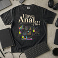 I Love Analytics Premium Shirt — black Premium Shirt mock-up