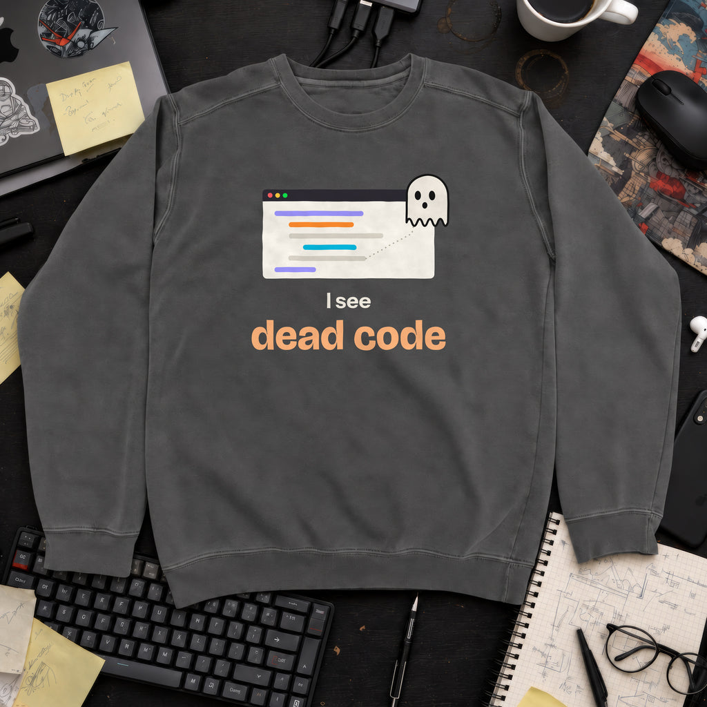 I See Dead Code Sweatshirt sweatshirt — Pepper