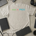 i test in PROD Premium Shirt — ivory Premium Shirt mock-up