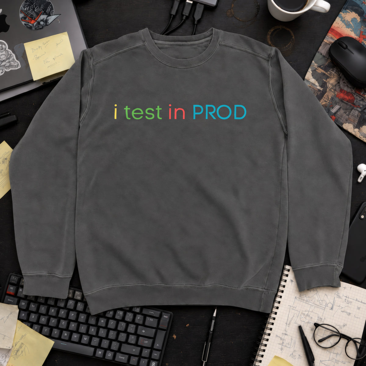 I Test In Prod Sweatshirt sweatshirt — Pepper