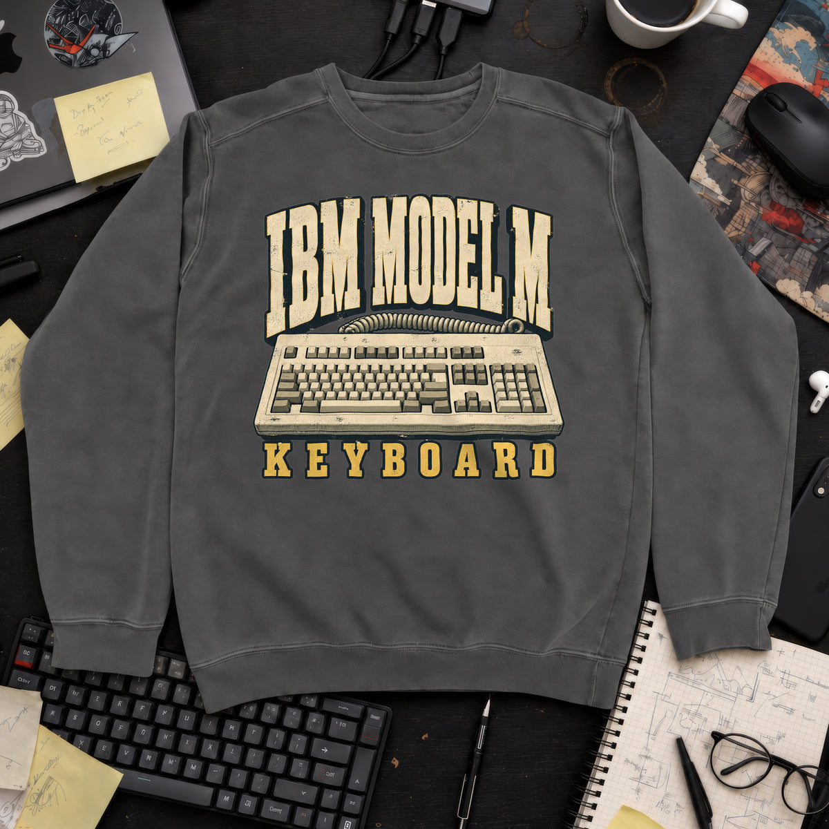 IBM Model M Keyboard Sweatshirt sweatshirt — Pepper
