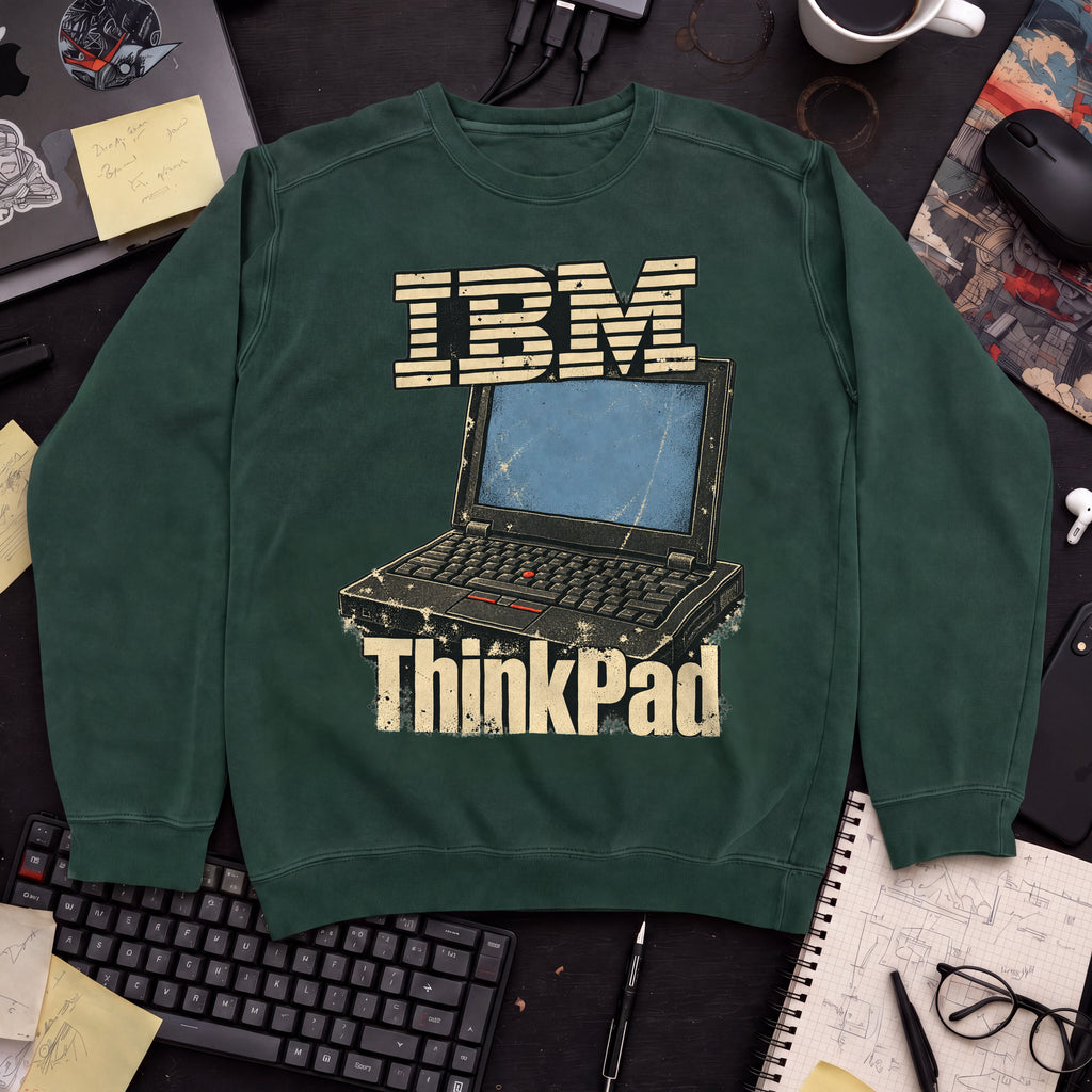 IBM ThinkPad Sweatshirt sweatshirt — Bottle Green