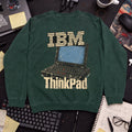 IBM ThinkPad Sweatshirt sweatshirt — Bottle Green